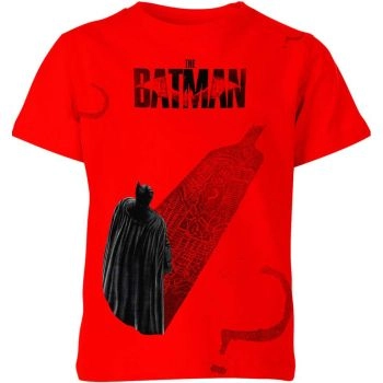 Batman: Black T-Shirt - Red Comfort for a Soft and Stylish Feel