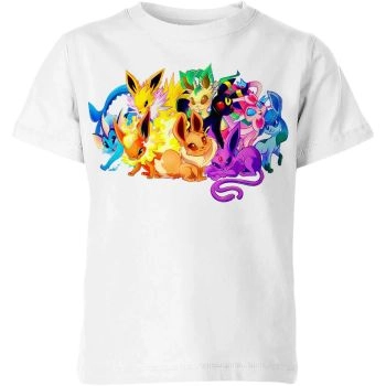 Snowy Wonderland Eevee Evolutions From DQS Shirt