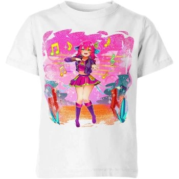 Luminous Grace - Anime Girl Shirt