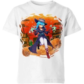 Celestial Elegance - Anime Girl Shirt