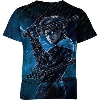 Nightwing Shirt - A Hero with a Heart in Blue