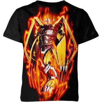 Resolute Digital Guardian - Shadowy Black Wargreymon Shirt