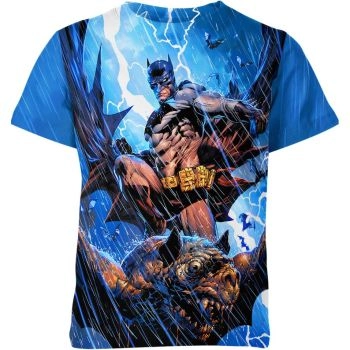 Batman: Blue Dynamic Duo T-Shirt - Comfortable Fit for a Casual and Trendy Look