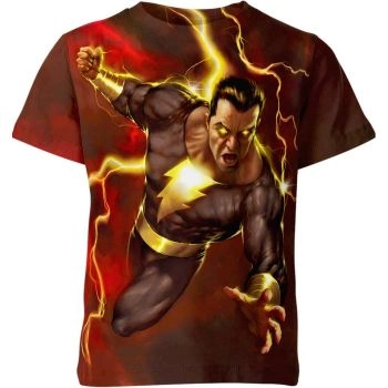 Black Adam T-Shirt - Black - Mysterious and Strong Design