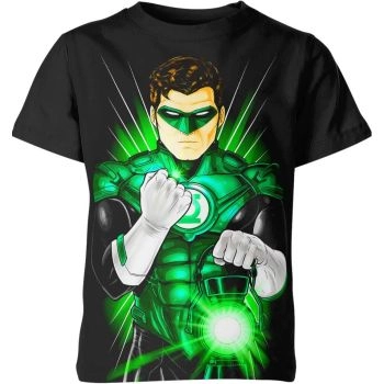 Hal Jordan Green Lantern T-Shirt: The Black Hal Jordan Wearing the Green Ring