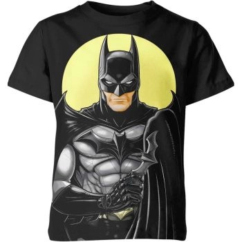 Batman: Black Neon T-Shirt - Stylish Comfort for a Cool and Casual Look