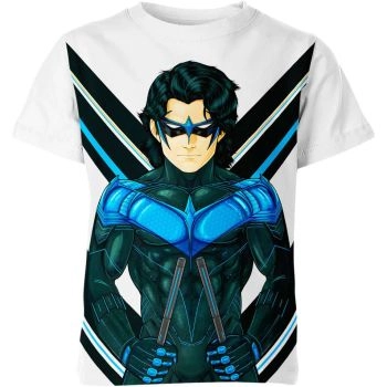 Nightwing Dick Grayson T-shirt: The White Acrobat of the DC Universe