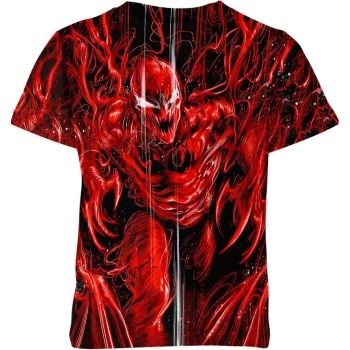 Carnage's Fiery Rage - Carnage Shirt