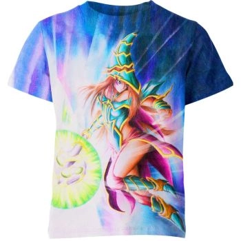 Dark Magician Girl from Yu-Gi-Oh Shirt - Multicolor