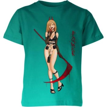Verdant Vigor: Power From Chainsaw Man Shirt