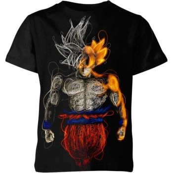 Goku's Mysterious Black Dragon Ball Z Shirt