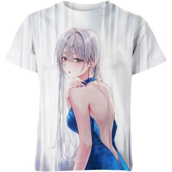 Radiant Glimmer - Anime Girl Shirt