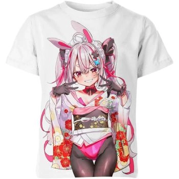 Starlit Elegance - Anime Girl Shirt