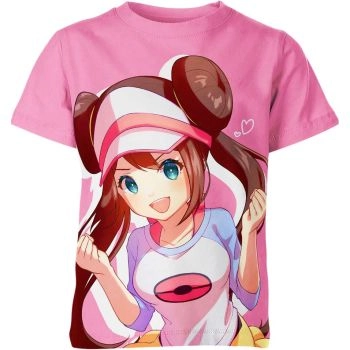 Blushing Serenity: Rosa From DQS Shirt