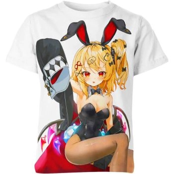 Scarlet Melody - Elegant White Flandre Scarlet From Touhou Shirt