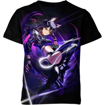 Texas from Arknights - Mysterious Purple