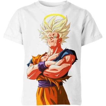 Goku Pure and Pristine Shirt - Embrace the Serenity of White