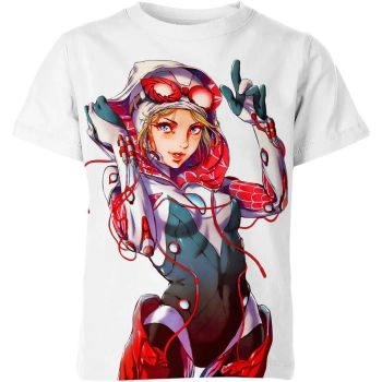 Graceful Spidergwen in White Shirt