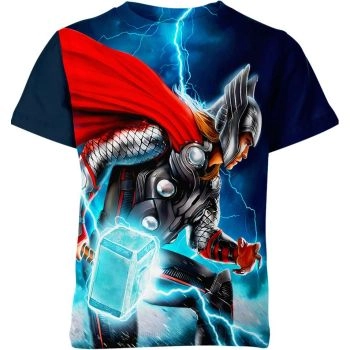 Modern Thunder: Thor Cool and Modern Marvel Tee T-Shirt