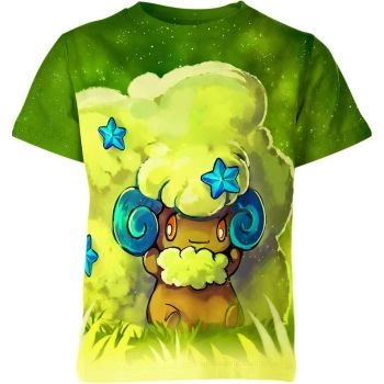 Whimsical Cotton Vibrant Green Whimsicott From DQS Shirt