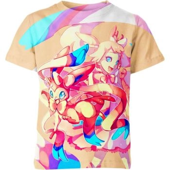 Sylveon From DQS Shirt Beige