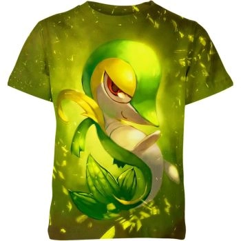 Grassy Green Snivy DQS Shirt