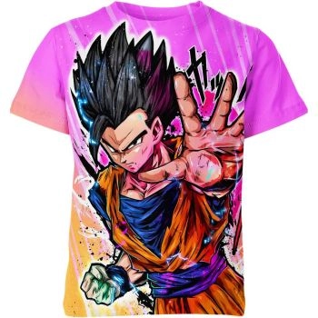 Gohan's Royal Purple Dragon Ball Z Shirt