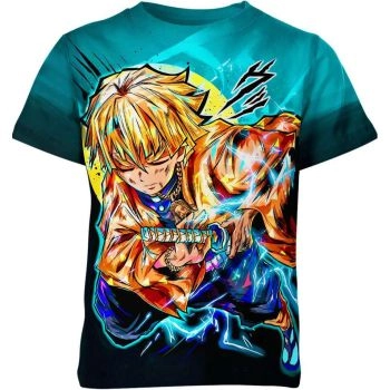 Thunder Surge - Zenitsu Agatsuma From Demon Slayer Shirt