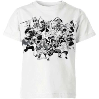 Divine White Shinobu Demon Slayer Shirt - Cute and Elegant