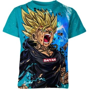 Gohan's Brave Blue Dragon Ball Z Shirt