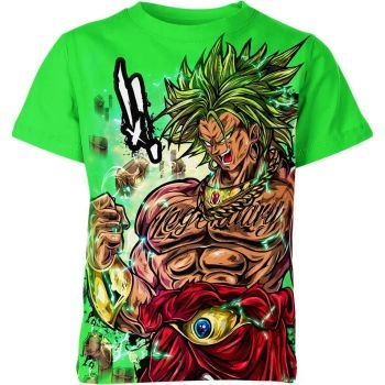 Broly's Unstoppable Force - Broly From Dragon Ball Z Shirt