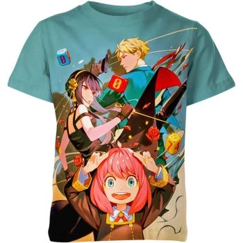 Multicolored Secrets Spy x Family Shirt