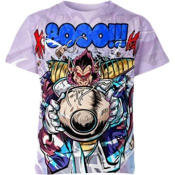 Great Ape From Dragon Ball Z Purple Shirt - Unleash the Beast