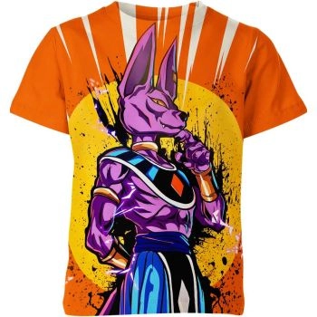 Beerus' Fiery Wrath - Beerus From Dragon Ball Z Shirt