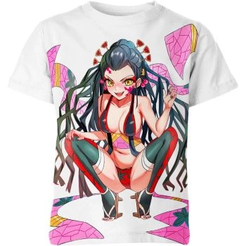 Daki From Demon Slayer Shirt - White