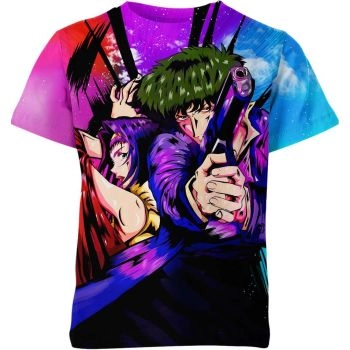 Intrepid Spike and Faye in Multicolor Shirt