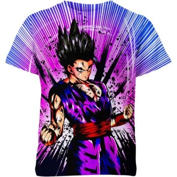 Gohan's Mysterious Purple Dragon Ball Z Shirt