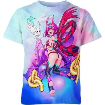 Haku From Fate Shirt - Azure Drifter