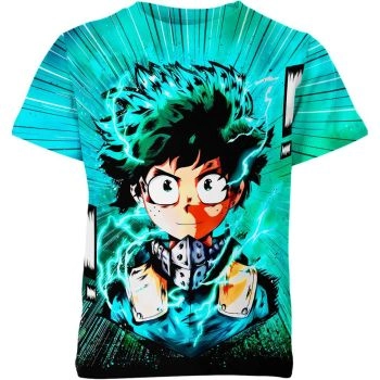 Mysterious Blue - Deku Izuku My Hero Academia Shirt