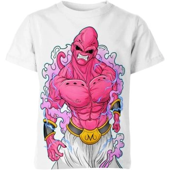 Super Majin Buu From Dragon Ball Z Shirt - Pure White