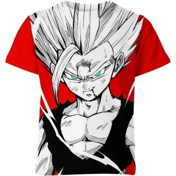 Gohan - Fiery Scarlet Red Shirt: Unleash the Power Within