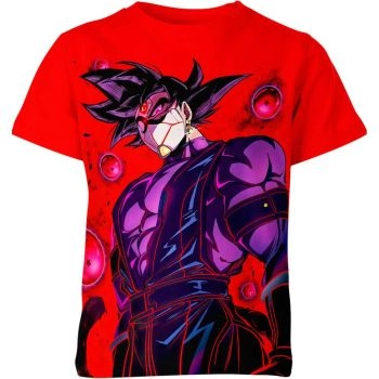 Black Goku's Scarlet Ambition - Black Goku From Dragon Ball Z Shirt