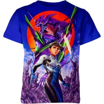 Evangelion 01 - Striking Blue Evangelion Shirt