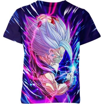 Fierce Purple Aura Son Gohan Dragon Ball Z Shirt