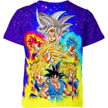 Goku's Enigmatic Amethyst Dragon Ball Z Shirt