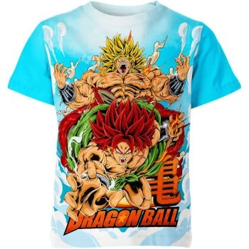 Broly's Fierce Energy - Broly From Dragon Ball Z Shirt