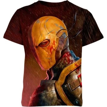 Brown Menace: Deathstroke, The Earth-Toned Executioner T-Shirt