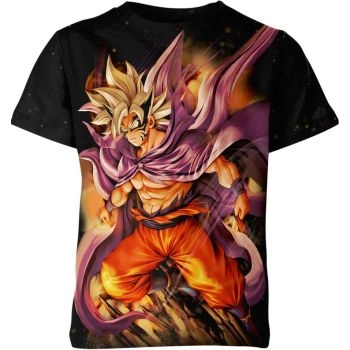 Son Goku's Dynamic Orange and Lively Blue Dragon Ball Z Shirt