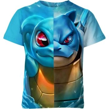 Squirtle and Blastoise DQS Shirt