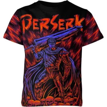 Guts From Berserk Shirt - Midnight Onyx Struggler